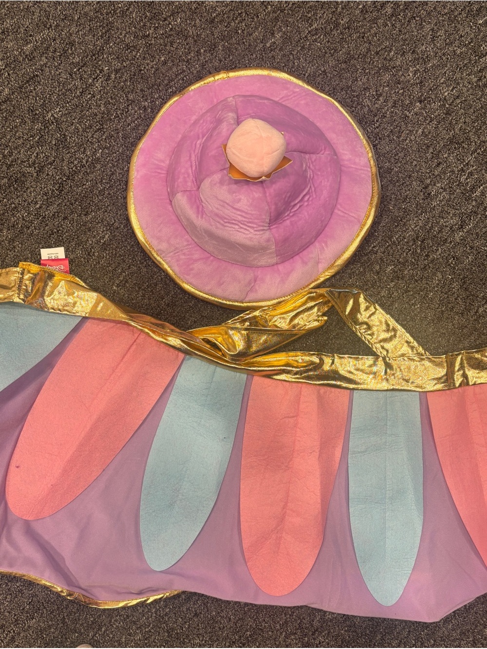 Mrs Potts Costume Hat and Sash Set